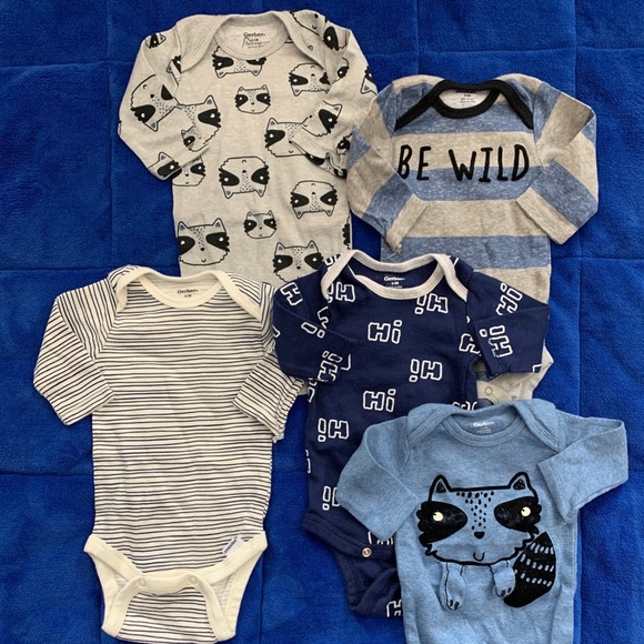 Onesies (Set of 5) - Picture 1 of 6